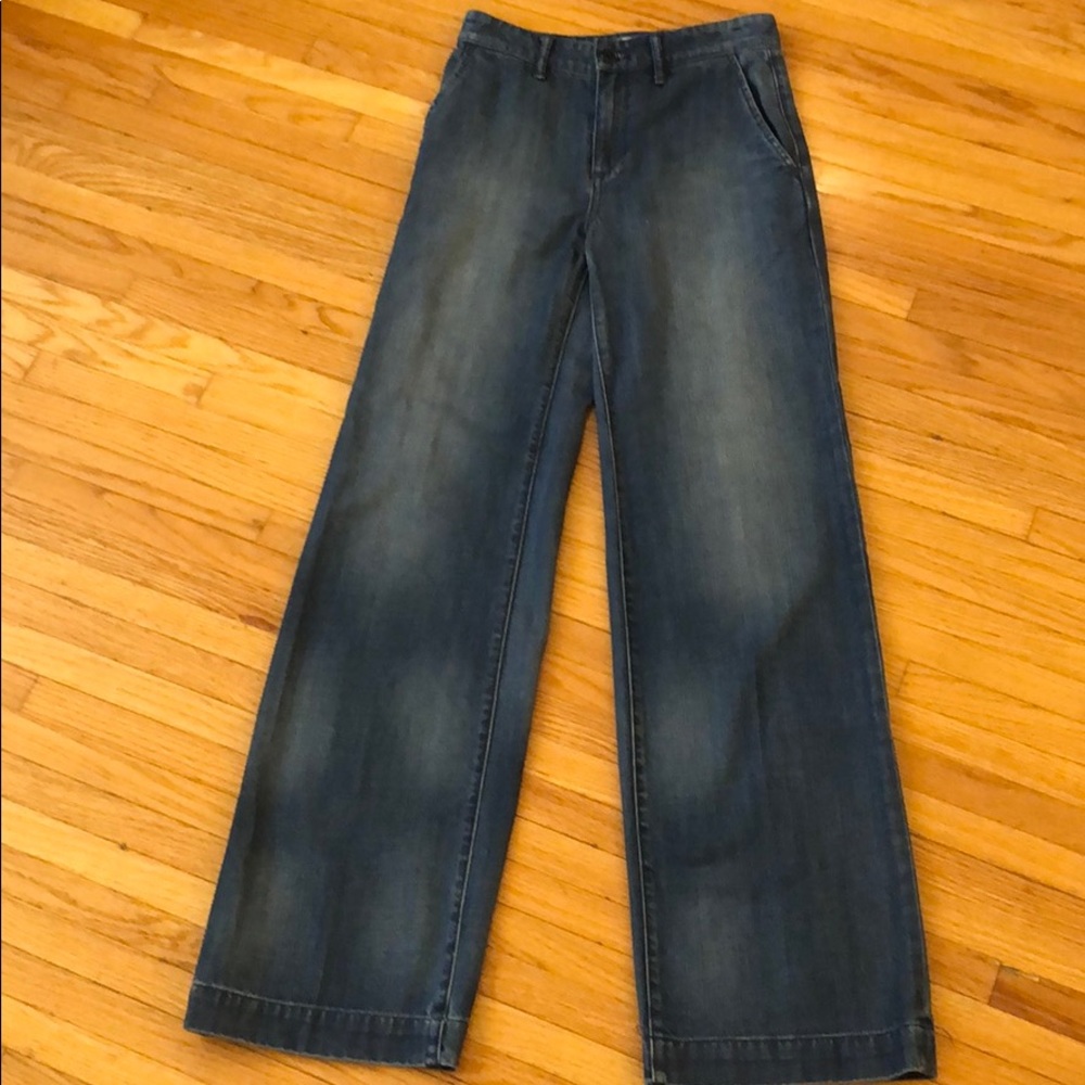 Madewell high rise trouser jeans